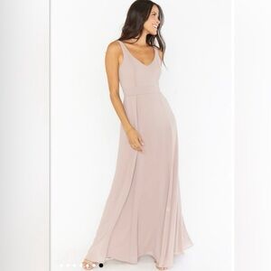 Show Me‎ Your Mumu Women's Jenn Maxi X
Dress, Dusty Blush, Small